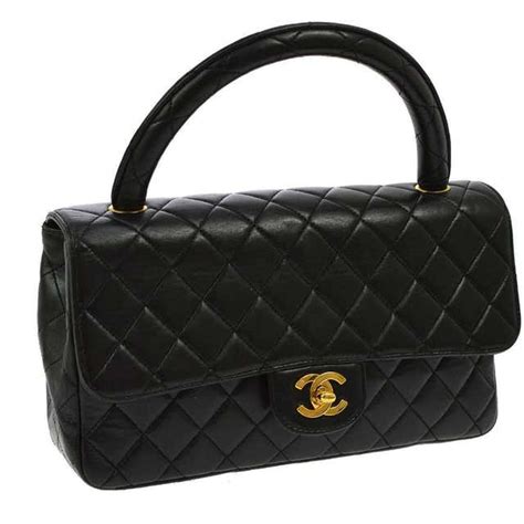 Vintage Chanel trademarked handbags 1960s